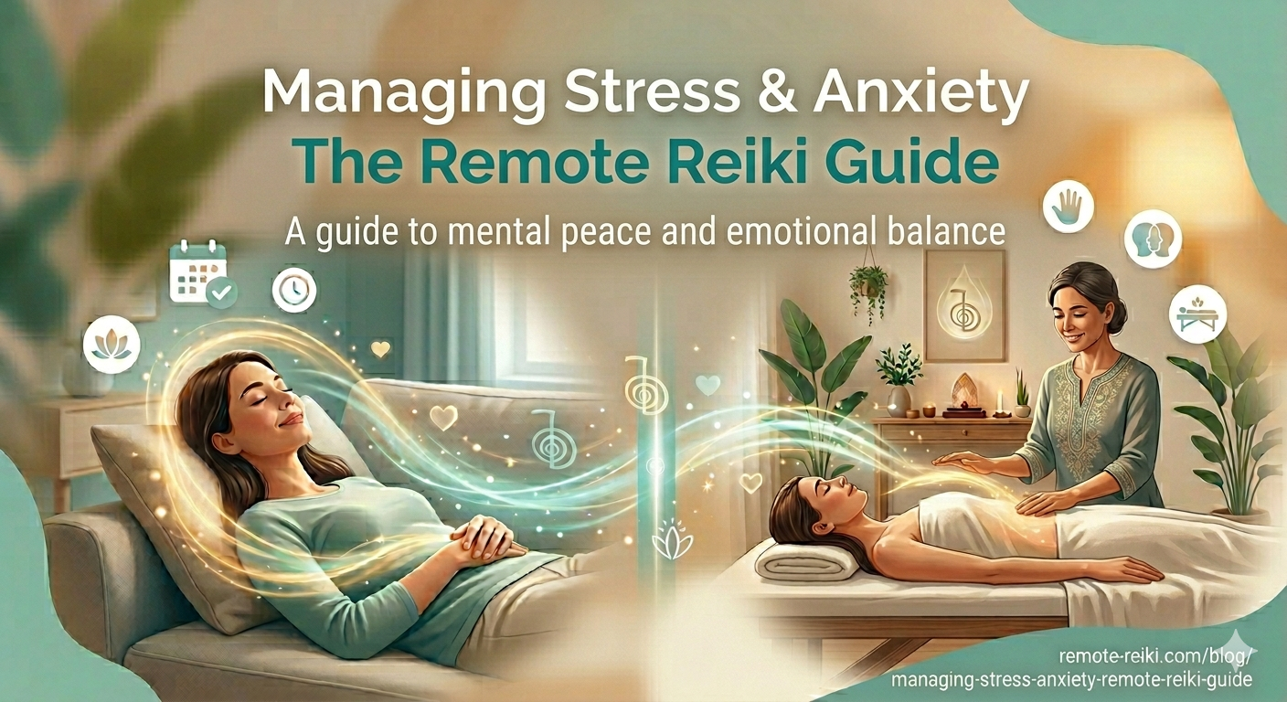Managing Stress & Anxiety with Remote Reiki: A Beginner's Guide