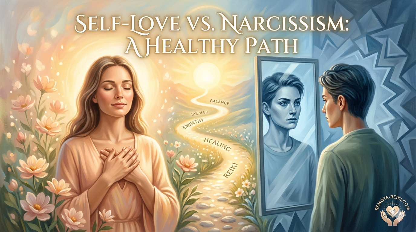 Self-love vs. narcissism - the healthy path to yourself